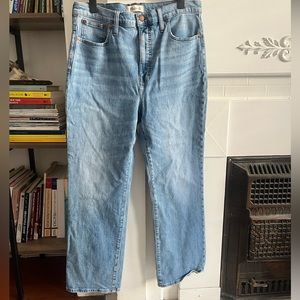 👖Madewell jeans, high waist, worn 2 times.